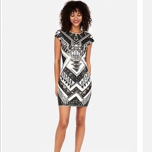 Express sequined dress